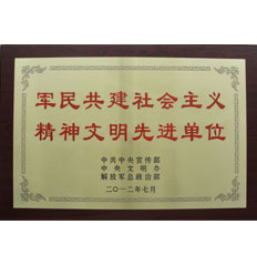 軍民共建社會主義精神先進單位